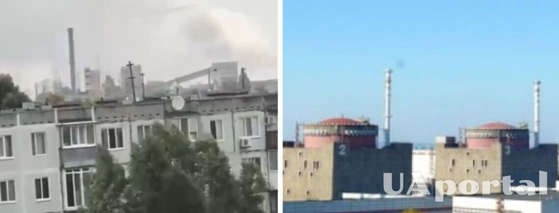 Оккупанты снова обстреляли окрестности ЗАЭС (видео)