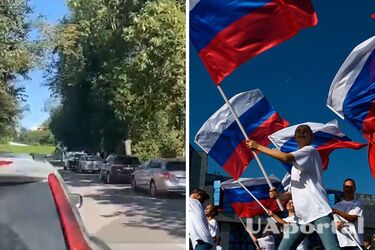 Росіяни створили затори на кордоні з Естонією: поспішають перед закриттям в‘їзду (відео)