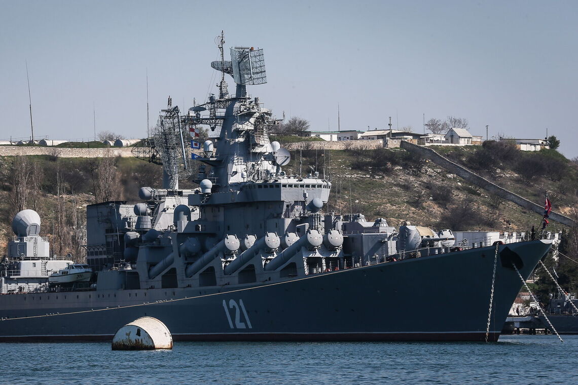Крейсер «Москва» в 2014 году