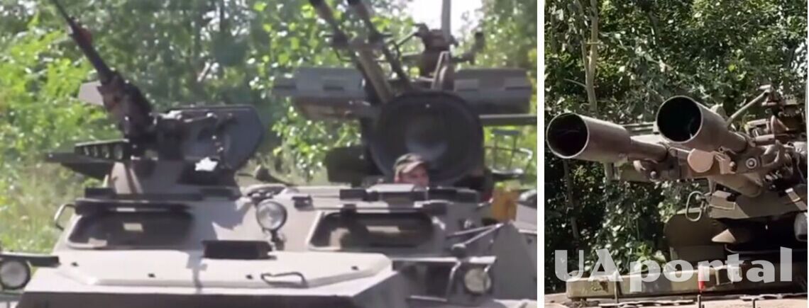 Харківська бригада ТрО ЗСУ показали як трофейною технікою знищують ворога (відео)