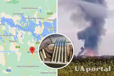 Итоги взрывов в Джанкое: в сети показали, что осталось от склада боеприпасов (фото)