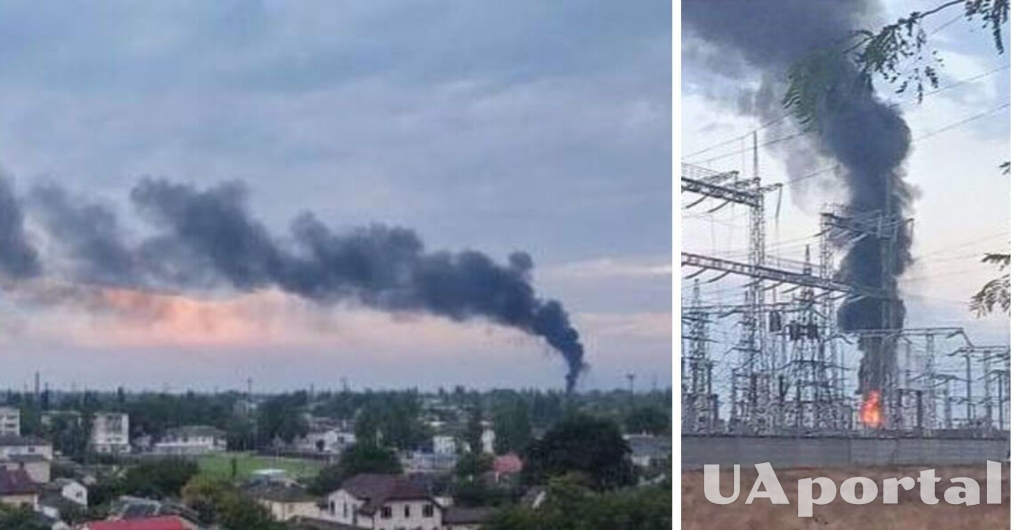 Детонирует все утро: в Крыму возле Джанкоя разразился склад с боеприпасами и горит электроподстанция (видео)
