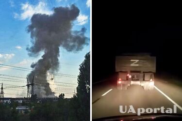 Техніка з позначками Z в Криму