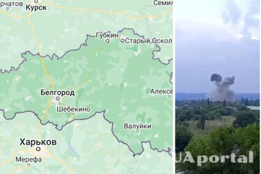 Вечірня бавовна: під Білгородом палає склад боєприпасів (відео)