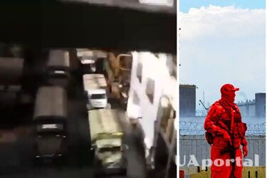 Военная техника оккупантов на Запорожской АЭС