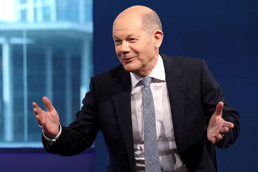 Канцлер Німеччини Олаф Шольц