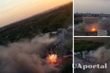 Скриншот из видео (коллаж UAportal)