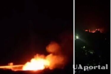 Токмак, Запоріжжя - вибух та пожежа на складі БК