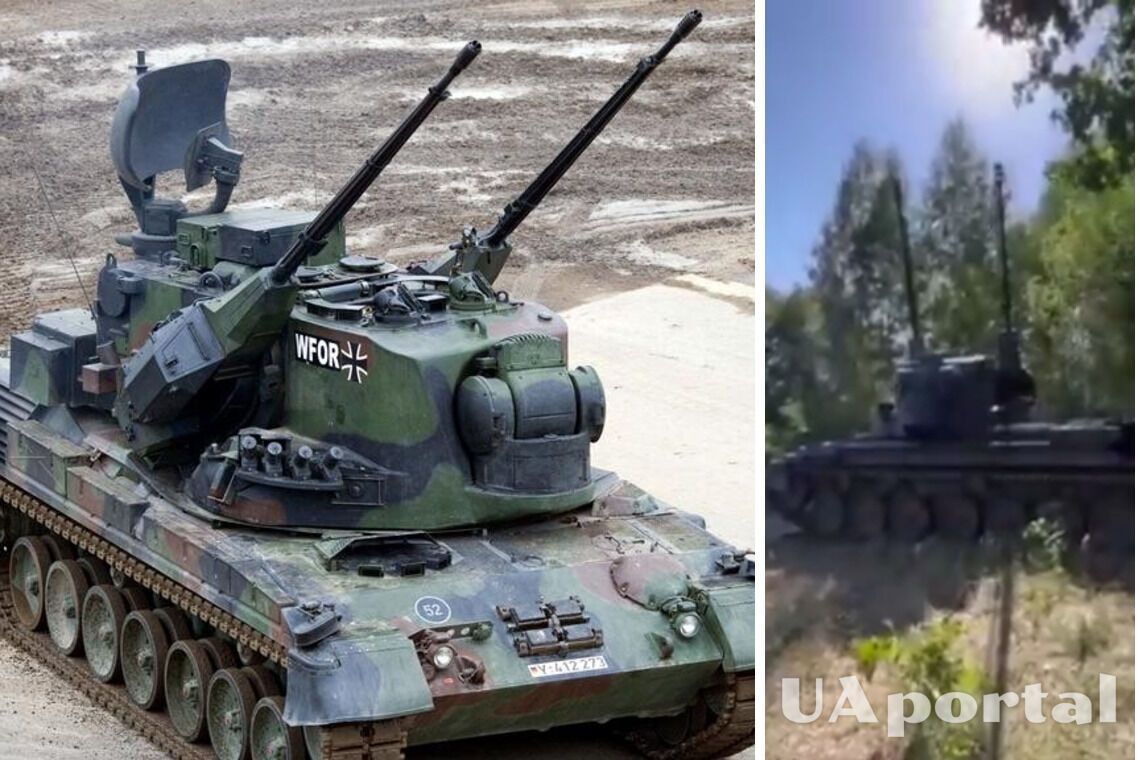 Gepard ЗСУ – видео зенитной установки, которые Германия передала Украине