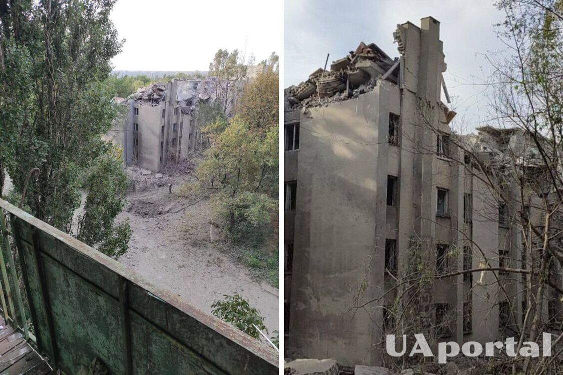 В Кадиевке на Луганщине HIMARS уничтожил гостинницу, которая была базой оккупантов с 2014 года (фото)
