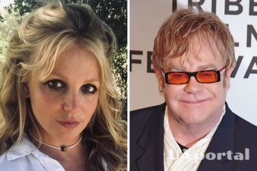 Брітні Спірс заспівала дуетом з Елтоном Джоном вперше, після отримання свободи від опікунів (відео)