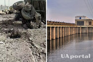 У мережі опублікували наслідки ударів HIMARS по Каховському мосту в момент проїзду техніки (відео 18+)