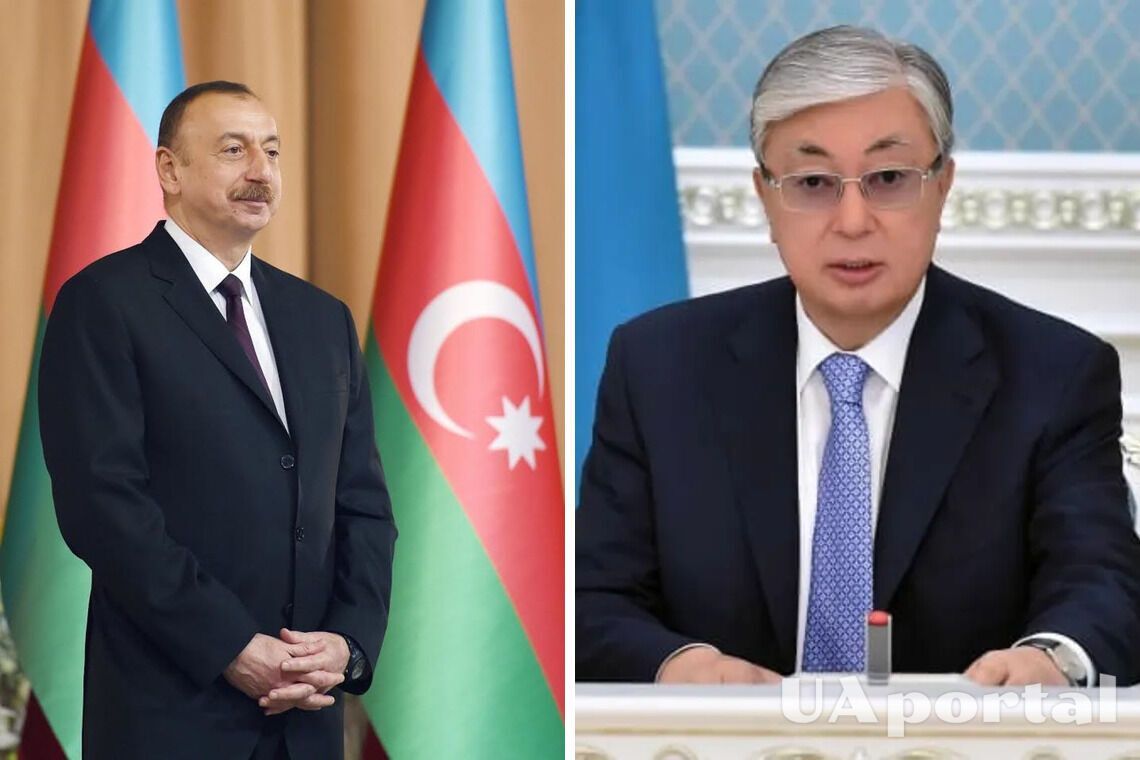 Президенти Казахстану та Азербайджану відмовилися від російської мови під час зустрічі (відео)