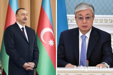 Президенти Казахстану та Азербайджану відмовилися від російської мови під час зустрічі (відео)