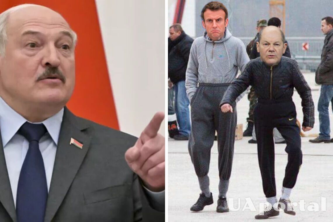 Лукашенко назвал Макрона и Шольца 'пацанами' и пожурил, что к путину так нельзя относиться (видео)