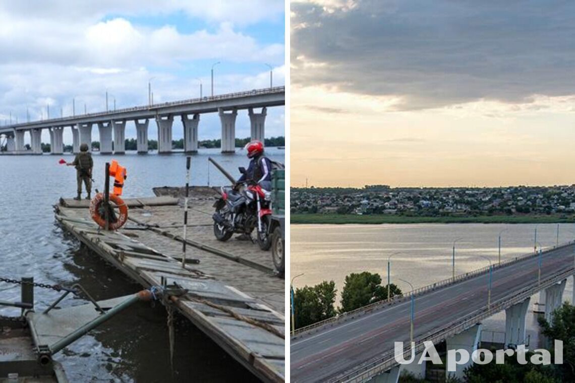 ВСУ ликвидировали переправу под Антоновским мостом в Херсоне 