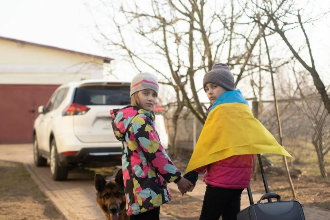 Беженцы Украины
