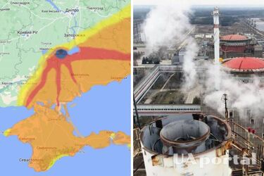 Куди дістане радіаційна хмара у разі аварії на Запорізькій АЕС