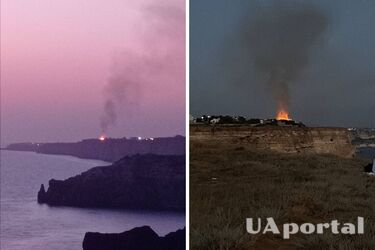 Негативное падение: сообщается, что в Крыму ракета 'Оникс', выпущенная по Украине, упала и загорелась