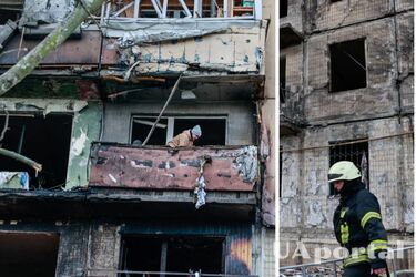 Будинок на Богатирській, 20, що зазнав ракетного удару