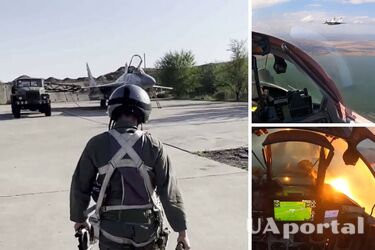 Український пілот винищувача МіГ-29