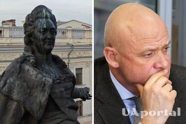 Труханов проти знесення пам’ятника Катерині і за переговори з росією