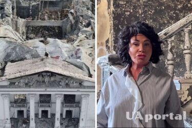 Надежда Бабкина с командой устроили фотосессию на фоне уничтоженного россиянами драмтеатра в Мариуполе