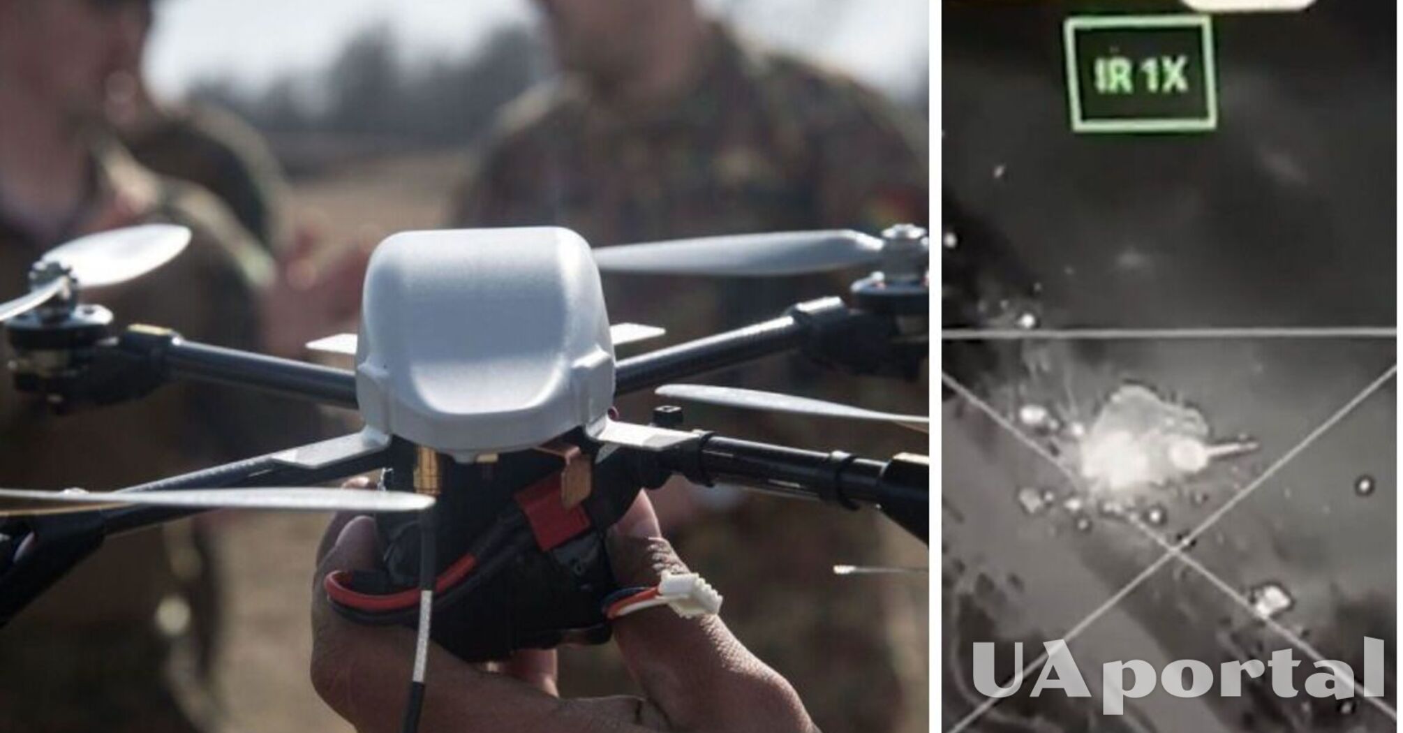 ТрО показали крутые кадры работы боевых дронов (видео)