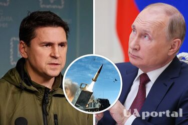 Советник главы ОП Михаил Подоляк и Путин