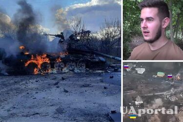 Командир українського танку, що один виступив проти колони російської бронетехніки