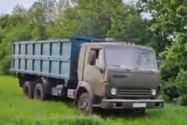 Неудачный террористический акт: Камаз кафиров загружен взрывчаткой взорвался после старта