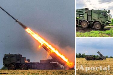 РСЗВ 'Буревій' та 'Ураган'