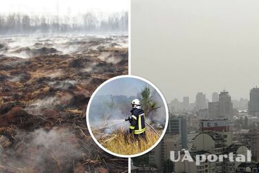 Над Киевом дым – горит торф