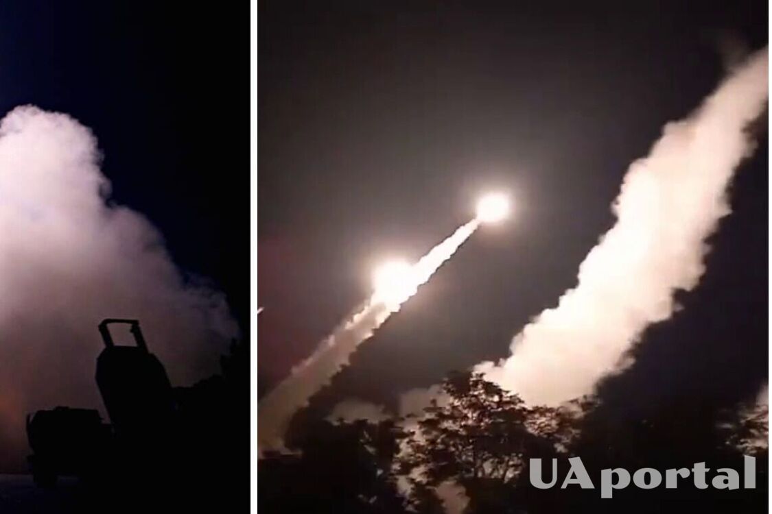 Грізні звуки ЗСУ: військовий показав залп HIMARS вночі (відео)