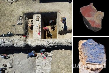 Археологи знайшли добре збережені фрагменти римських фресок