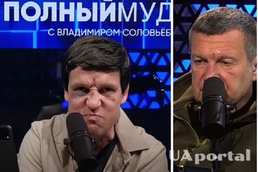 'А може я сам себе побив': гуморист '95 кварталу' Великий показав пародію на побитого Соловйова (відео)