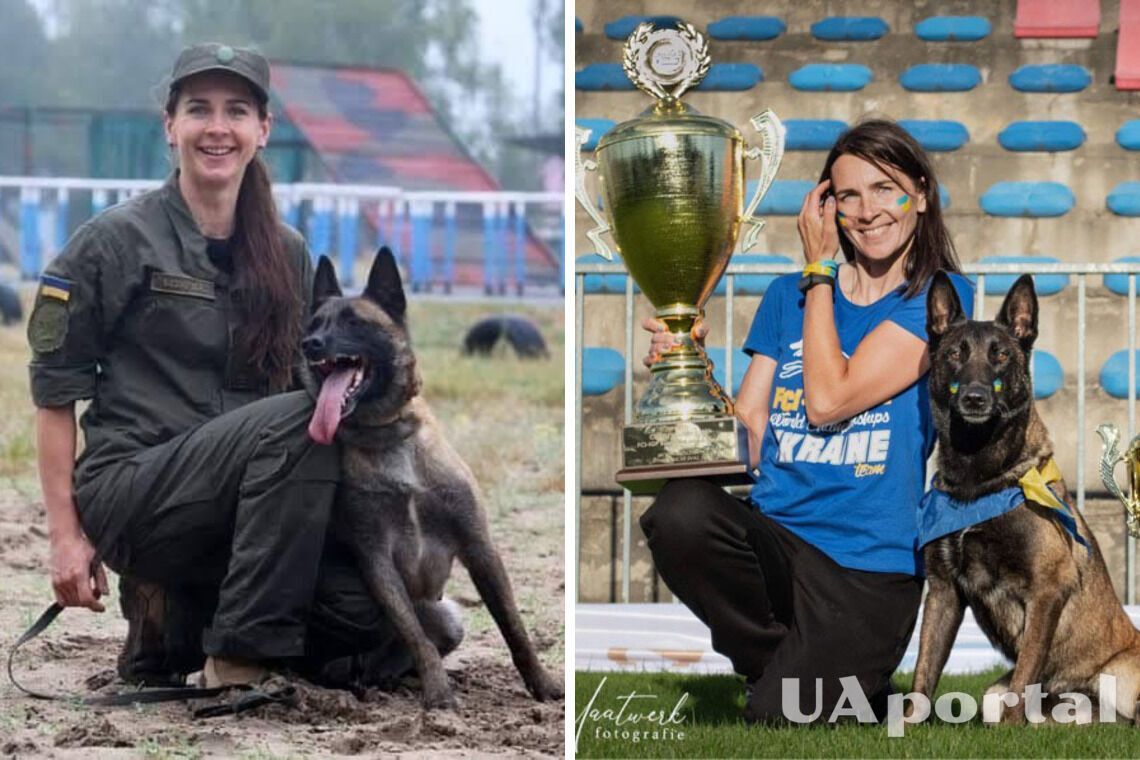 Украинка Виктория Безус вместе со служебной собакой победили в Чемпионате мира по дрессировке