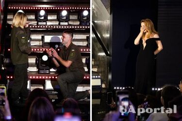 Украинский военный сделал предложение любимой на концерте Тины Кароль