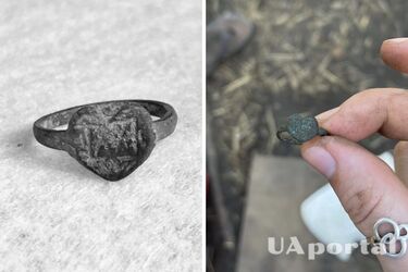 Кольцо в форме сердца 1700-х годов