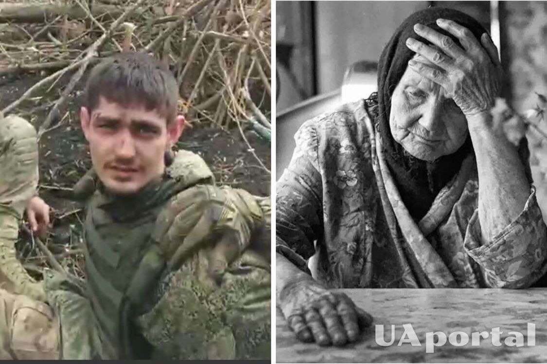 Пленный оккупант признался, что его бабушка и дедушка погибли в Украине от ударов российских военных (видео)