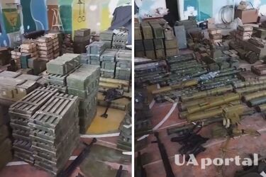 ЗСУ захопили склад з трофейною зброєю та БК