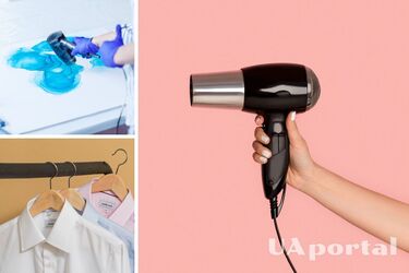 Как нестандартно использовать фен для волос в быту