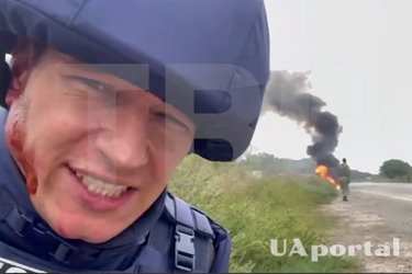 Авто з російськими пропагандистами підірвалося на Запоріжжі (відео)