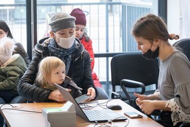 Беженцы из Украины