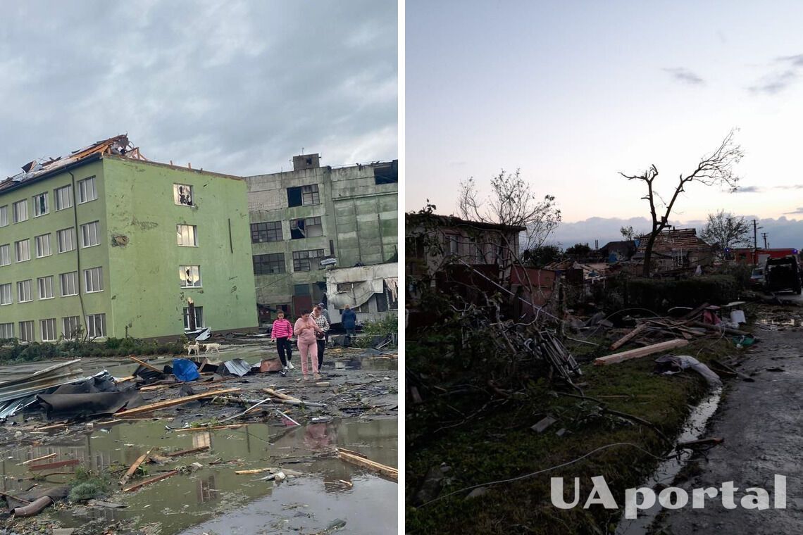 Сорваны крыши, повалены деревья: по Сумщине пронесся мощный ураган (фото)