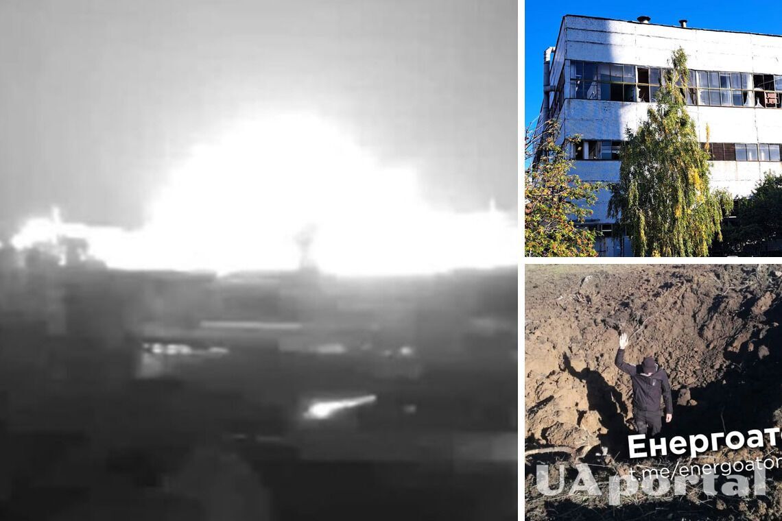 Оккупанты обстреляли Южноукраинскую АЭС