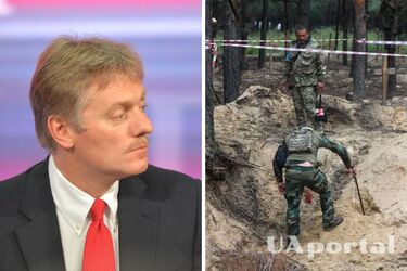 В кремлі масове поховання біля Ізюма цинічно назвали брехнею та сценарієм