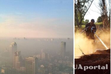 Дим у Києві – столиця у десятці міст за рівнем забруднення повітря – горить торф