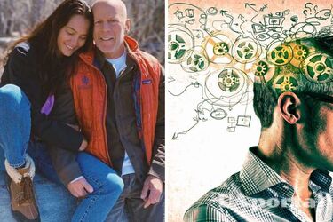 Брюс Уиллис и его жена, поддерживающая его в болезни