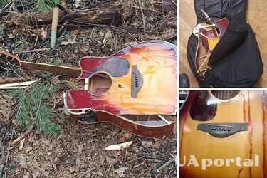 Військові 112 бригади шукають власника гітари, яку знайшли на Макарівських дачах у Київській області 